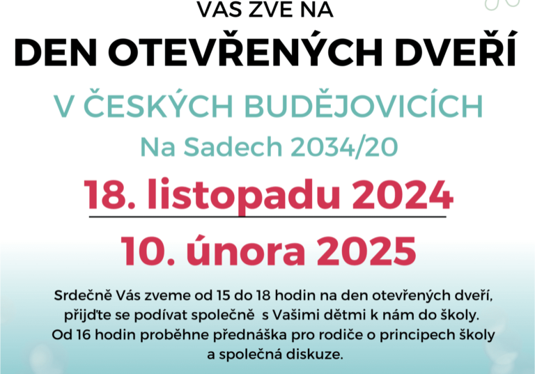 České Budějovice den otevřených dveří