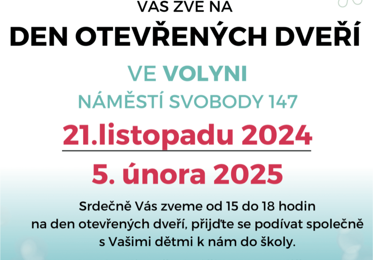 Den otevřených dveří Volyně